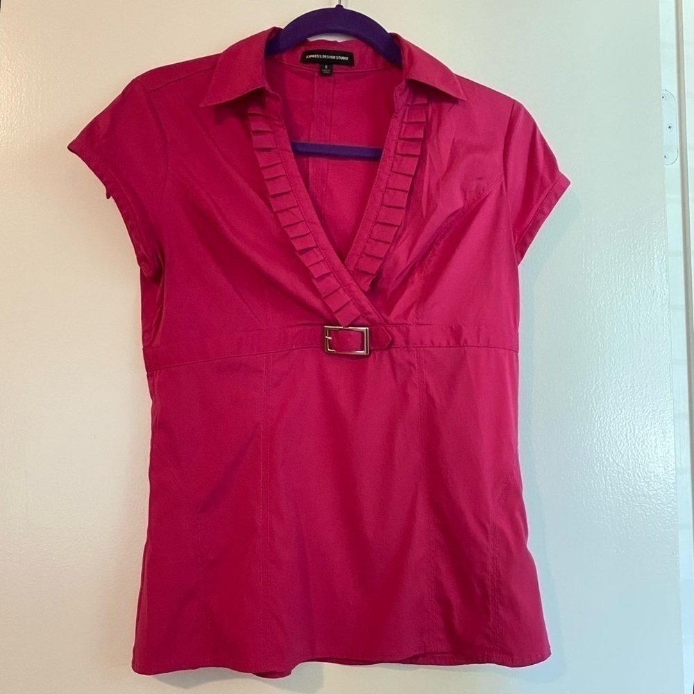 Express Pink Shirt, Barbiecore